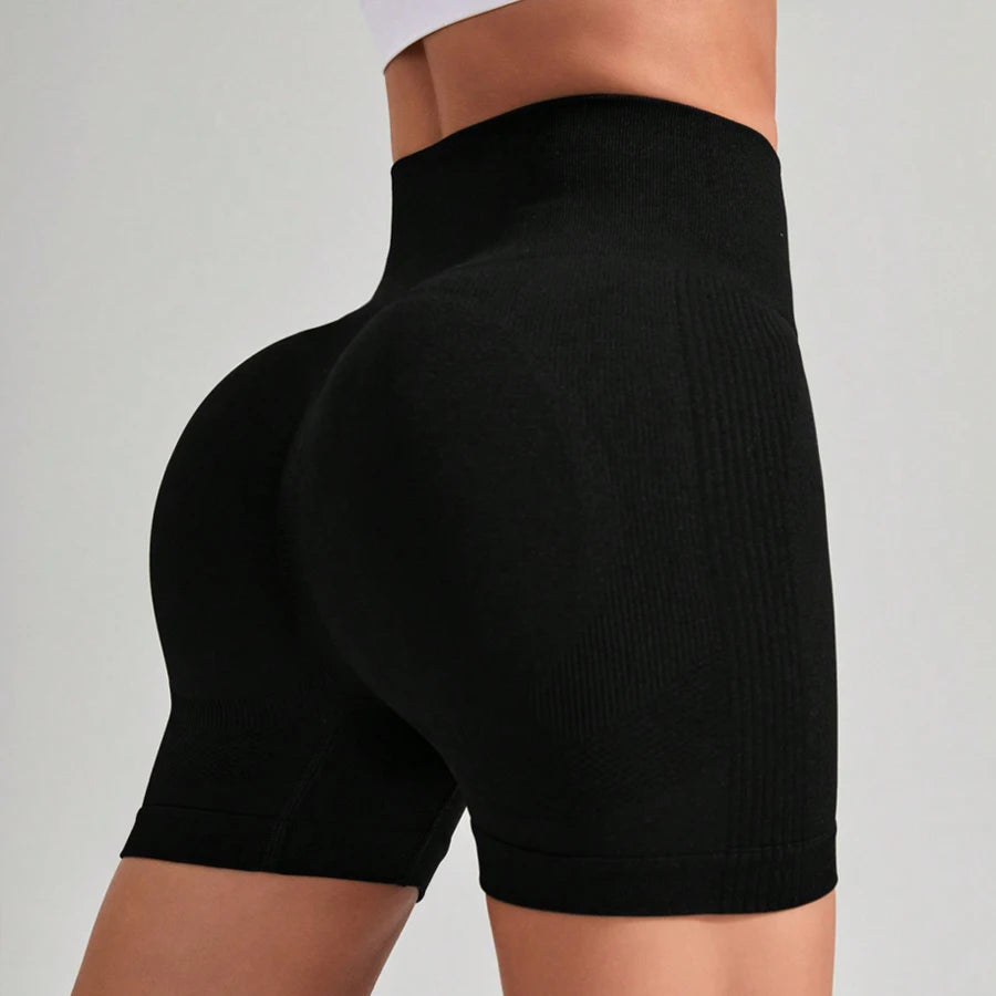 Women High Waist Yoga Shorts Workout Leggings Fitness Sportswear Gym Running Activewear Tummy Control Breathable Sports Clothing