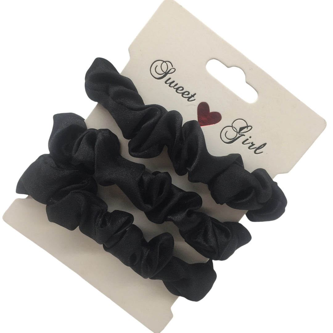 6pcs Satin Hair Scrunchies for Women - Softer Than Silk Scrunchies for Hair | Satin Scrunchies for Girls |