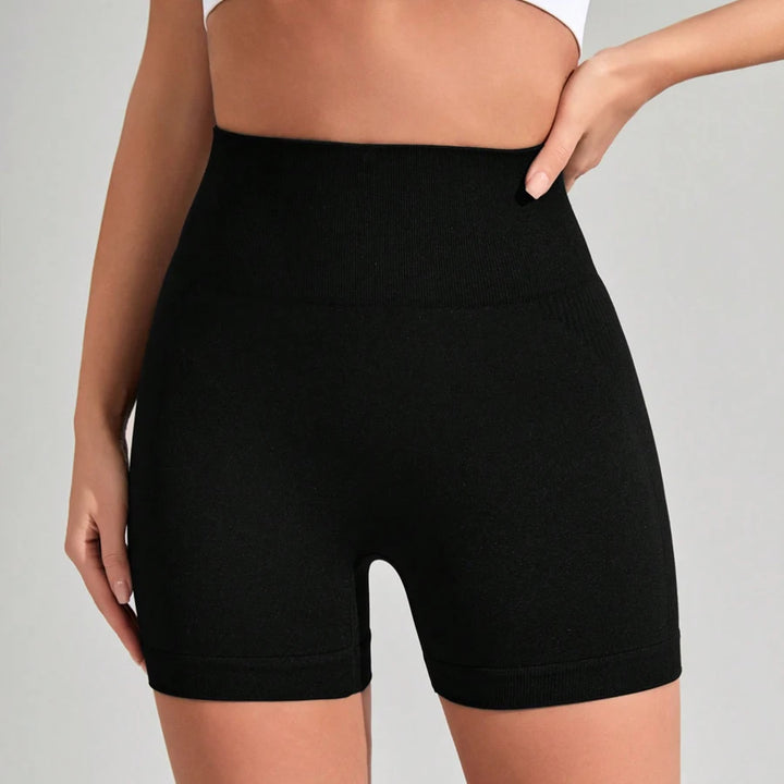 Women High Waist Yoga Shorts Workout Leggings Fitness Sportswear Gym Running Activewear Tummy Control Breathable Sports Clothing
