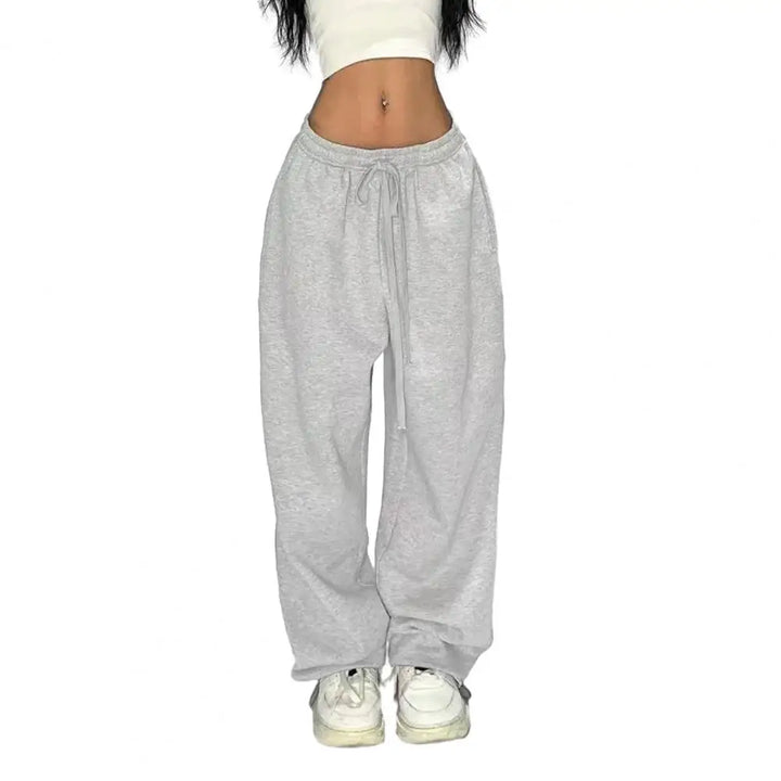 Women Activewear Bottoms Stylish Women's Hip Hop Dance Trousers with Adjustable Drawstring Waist Comfortable Loose for Active