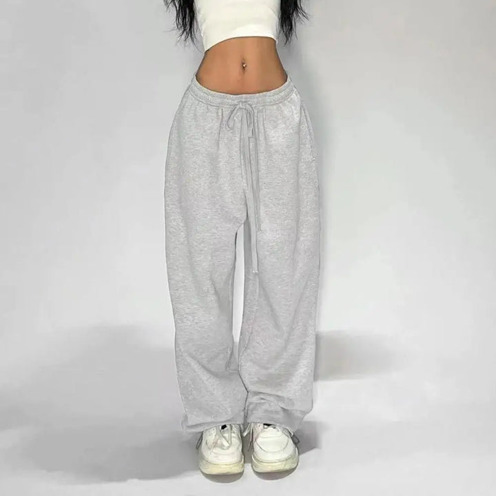 Women Activewear Bottoms Stylish Women's Hip Hop Dance Trousers with Adjustable Drawstring Waist Comfortable Loose for Active