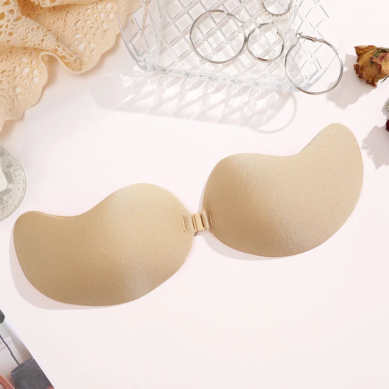 1 Piece Invisible Stick-On Lift Bra, Strapless & Seamless Push Up Anti-convex Bra, Women's Lingerie & Underwear Accessories